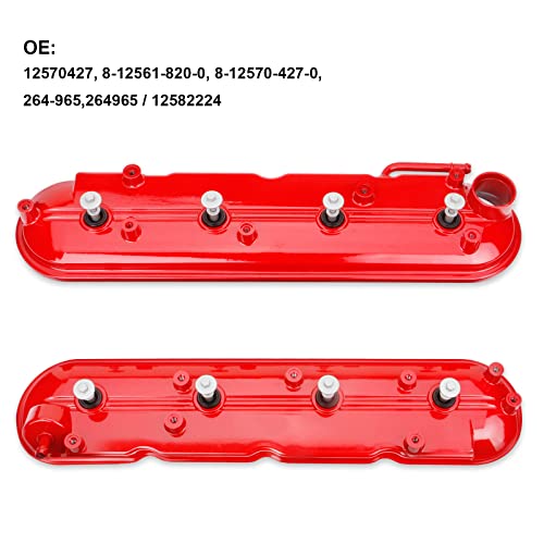 Miliparts 004-235-R-D Upgrade Aluminum Engine Valve Covers Compatible thumb #4