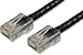 Lynn Electronics CAT6-10-BK 10-Feet Patch Cable Without Boots, Black, 5-Pack