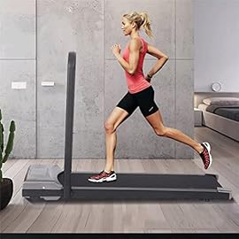 YXDFG 2 in 1 Folding Treadmill, 0.8-6 Km/H Walking Treadmills,Smart Walking Running Machine with Remote Control and LED High Frequency Display,for Home/Office Gym Cardio Fitness