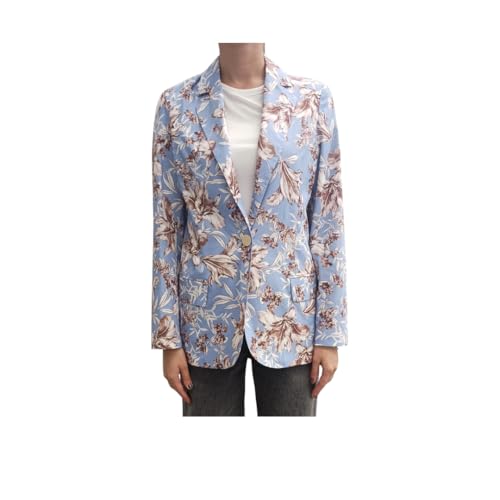 Veste en jean bleu Liu Jo WA6479T4853 coupe élégante