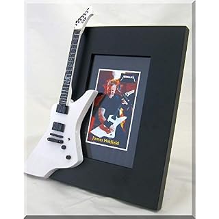 JAMES HETFIELD Cadre photo miniature pour guitare METALLICA Snakebyte - Les Beatles, Paul McCartney, John Lennon, RIngo Starr, George Harrison