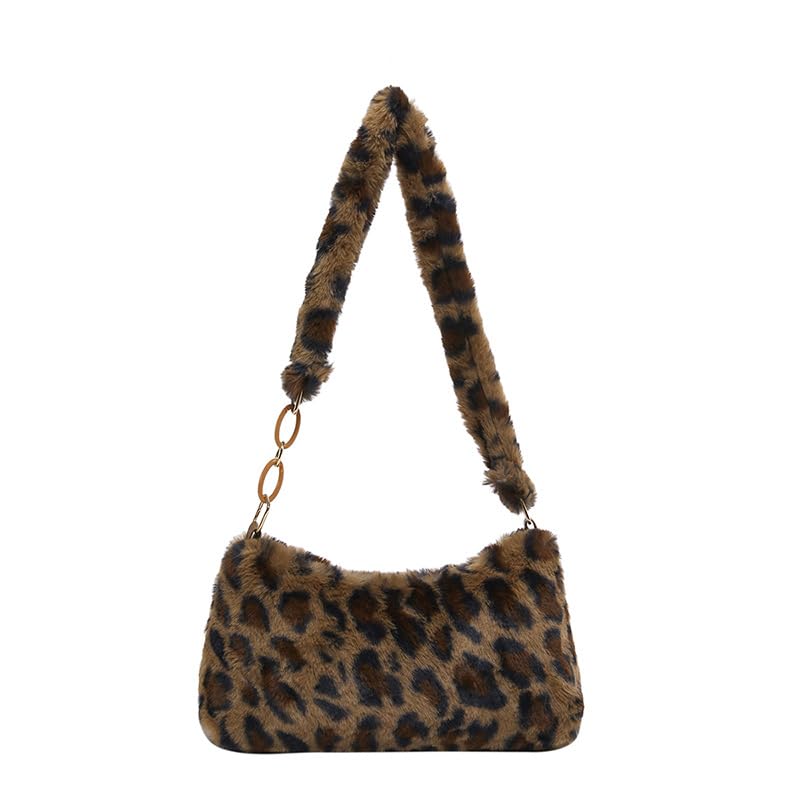 Image of Leopard Tote Bag for Women Cheetah Purse Vintage Hobo Bag Large Capacity Work Tote Bag