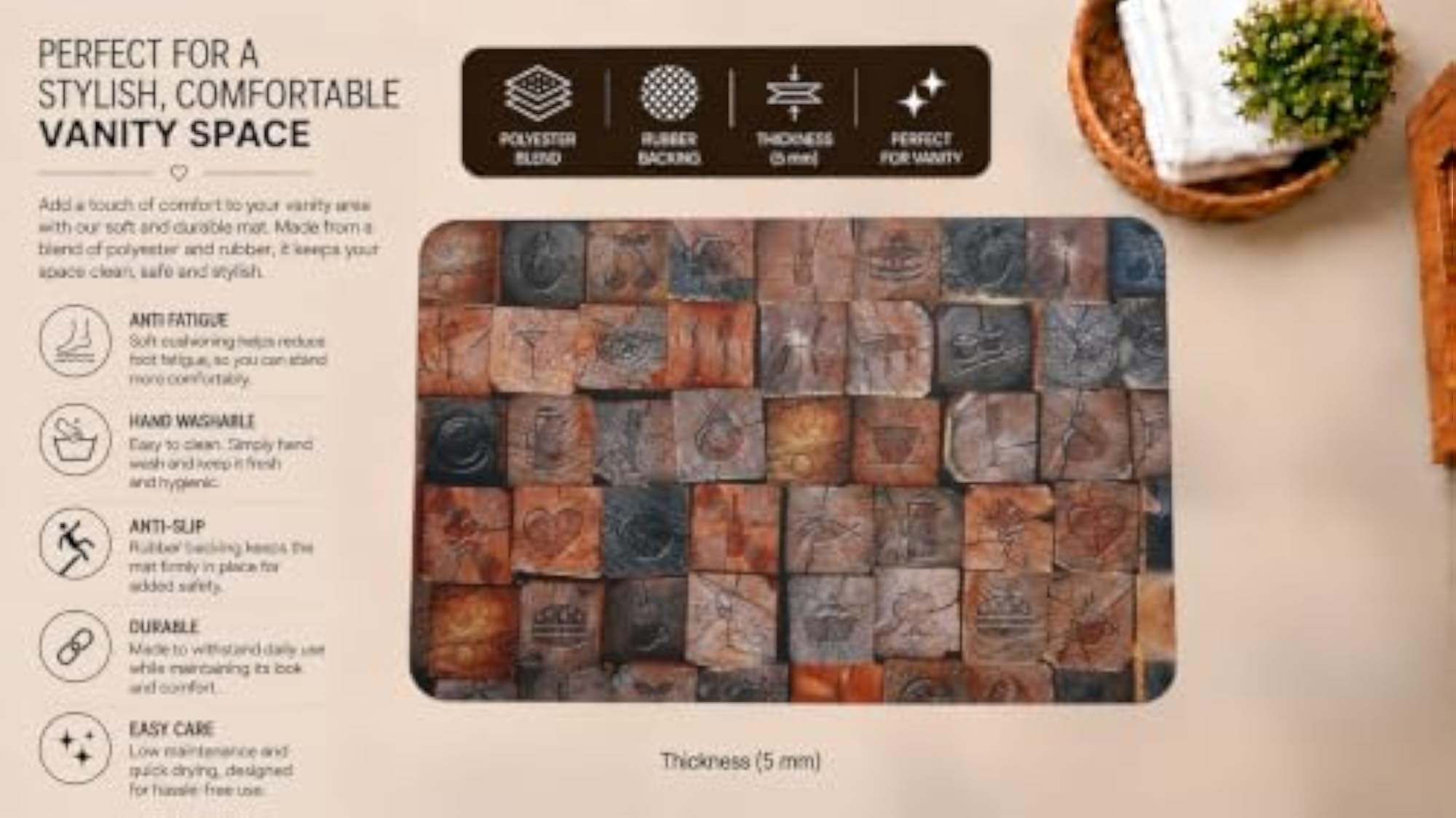 Vanity Mat