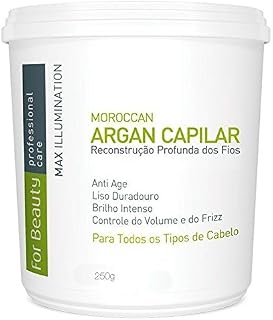 For Beauty Max Ilumination Reconstrução Profunda dos Fios 250g