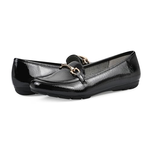 Image of CLIFFS BY WHITE MOUNTAIN Women's Glowing Cushioned Loafer Flat
