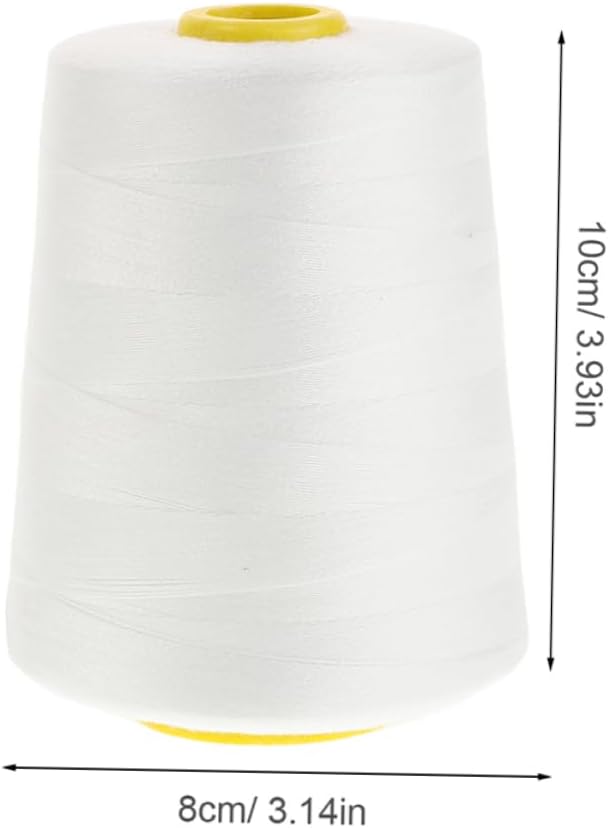 Housoutil 2rolls Yards Heavy Duty Sewing Thread of Quilting Thread for Projects Smooth Finish Robust Construction for Upholstery and Hand Sewing