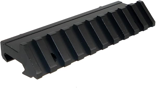 45 Degree Offset Picatinny/Weaver Rail Mount for Scopes or Dot Optics - 1