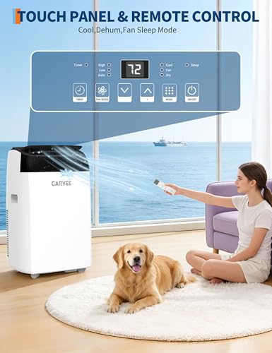 Image of Garvee 3-in-1 Portable Air Conditioner, 14000 BTU (10200 BTU SACC) AC Unit