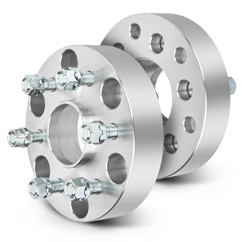 SCITOO 2X 1.5 inch Wheel Spacers adapters 6 Lug 6x5.5 to 6x120mm with 14x1.5 Studs 66.9mm fits for SRX for Colorado by SCITOO - Used condition - US$36.25