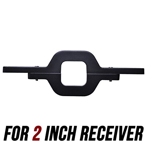 omotor Towing Hitch Mount Brackets for Truck Trailer RV SUV Pick Up Fit Dual LED Work Light Driving Lighting Reverse Rear Back Up Off Road (2 Inch)