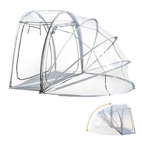 Carpa Instantánea Transparente para 4 Personas miniatura 1