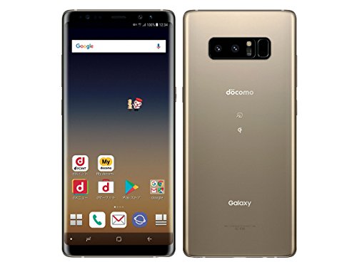 �y�����ςݕi�zSamsung Galaxy Note8 docomo 64GB ���[�v���S�[���h