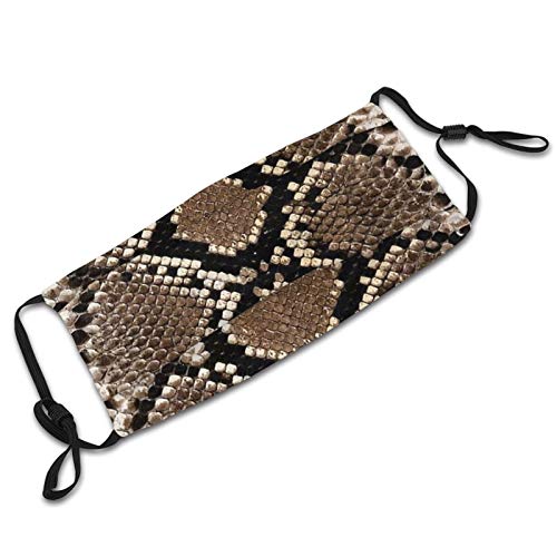 Animal Face Mask,Snakeskin Face Mask Unisex Balaclava Washable Reusable Cloth Fashion Scarf #TOP5