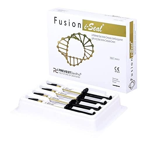 Green Velly Denpro Fusion I Seal Glass Ionomer Cement 4x2 Economy Pack dental pulse dental floss