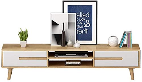 TV-Ständer Aufbewahrungskonsole Mehrzweck Entertainment Media Console Center Moderner Media Cabinet Stand Table Couchtisch Studio Collection TV