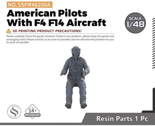 MRY-SFW SSPR48200A 1/48 Modern American Pilots with F4 F14 Aircraft image 5