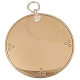 2.5Inch Feng Shui Bagua Mirror Pure Copper Evil Mirror Manual Gossip Mirror Double-Sided Mirror concave Mirror Convex Mirror