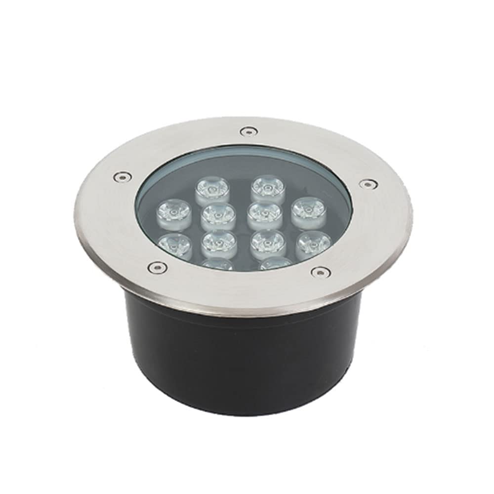 Faretto a LED per Piscina Impermeabile IP68, Lampada da Paesaggio a Luce Notturna, luci subacquee in Acciaio Inossidabile per fontane, stagni, acquari, Piscine (3W/6W/12W/15W)