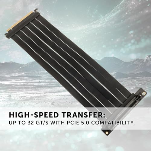 Cable riser Kolink PCI Express 5.0 x16 de 30 cm que soluciona problemas de espacio en tu torre 3