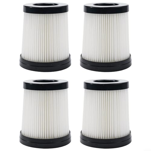 Replacement Filters For Lubluelu 202 For Oraimo OSV-102, For Besswin W26, For VacLife VL732 and 206 Cordless Vacuum Cleaner, Washable and Reusable Vacuum Upright Filters(4 PACK)