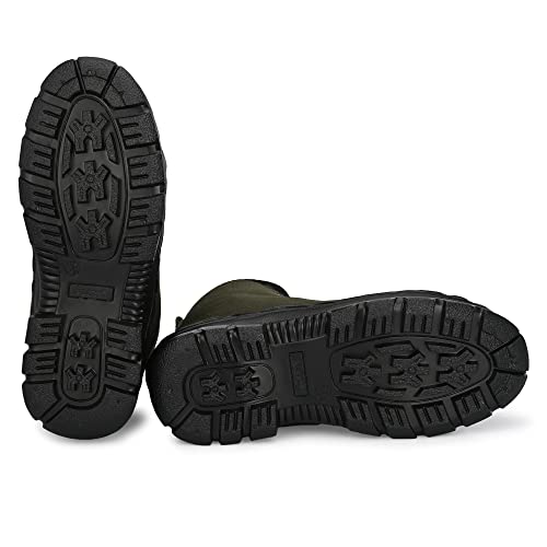 Image of OMEE GOLD Men's Tactical Combat Military /Army /NCC Jungle Boots for Men Black