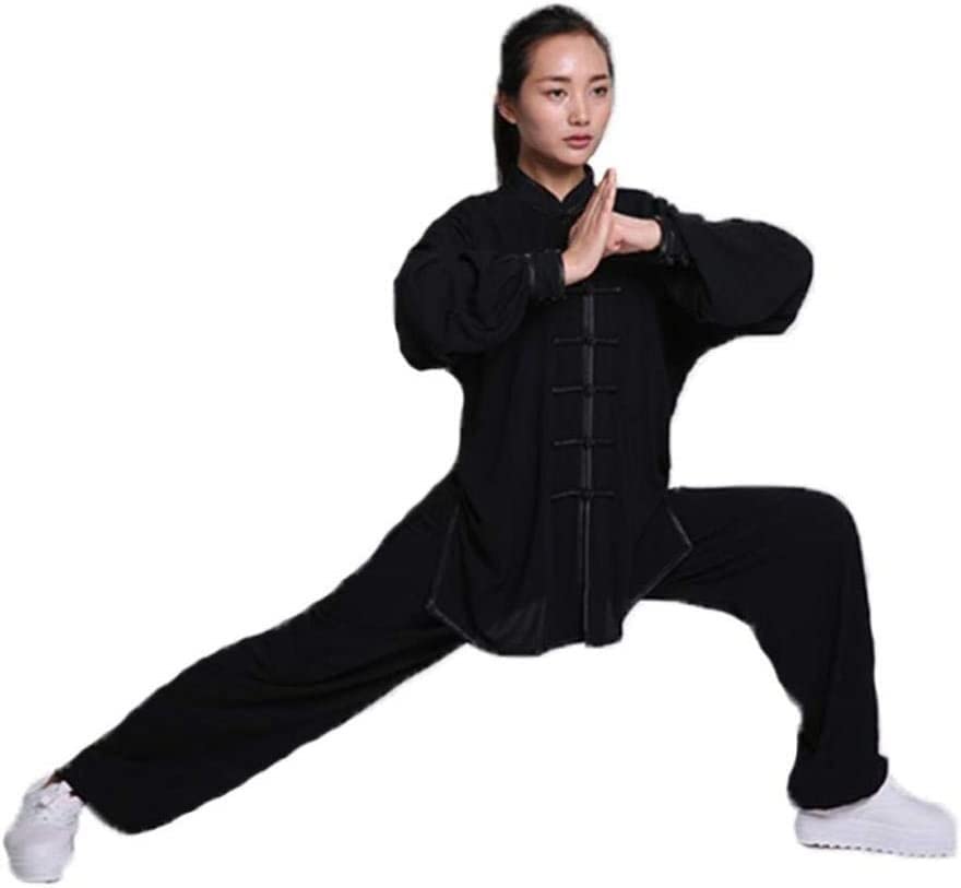 Tai Chi Uniform, Martial Arts Kung Fu Uniform Tai Chi Clothing Women,men Tai Chi Uniform Tai Chi Exercise Taekwondo Tai Chi Suit Chinese Kung Fu Clothing Cotton/Linen Wing Chun Zen Meditation Yoga Sui