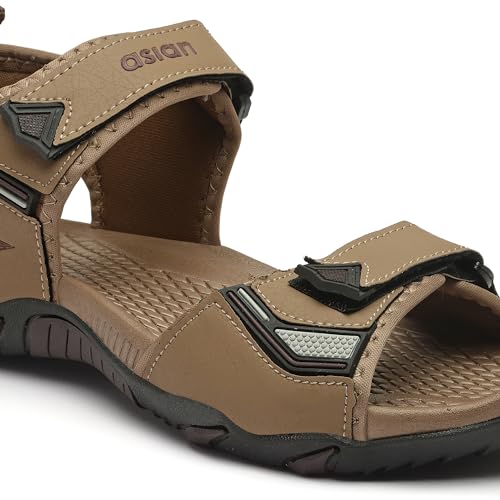 Image of ASIAN Men's Sports Sandals for Men I Casual Sports Sandals for Boys with Phylon Technology Sole for Extra Jump I sports Running Walking Sandals For Men's & Boy's | Vistara-08