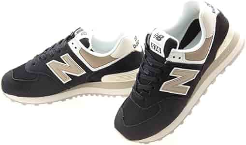 New Balance スニーカー ホワイト/ブラック／ベージュ25センチ　美品 New Balance NEW BALANCE WL574ZDD 