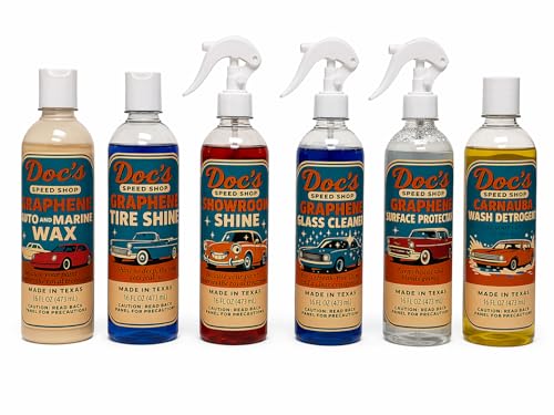 Doc's Speed Shop Graphene Exterior Car Care Bundle