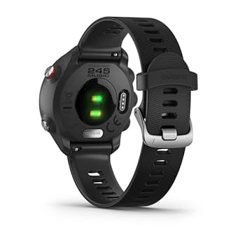 【GARMIN】　ForeAthlete 245 Music Black Garmin Forerunner 245 GPS Running Watch - Black, C - CeX (UK