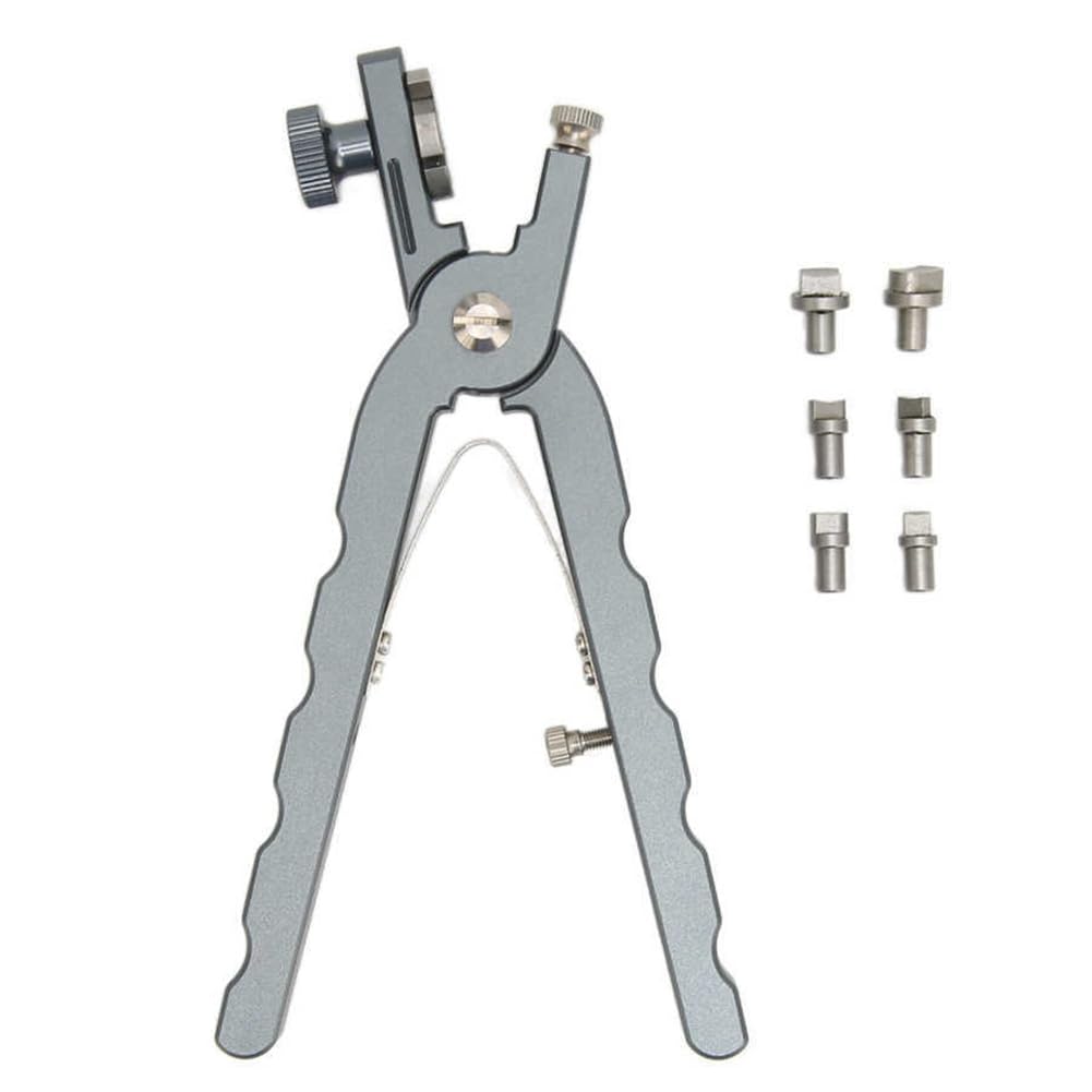 Jnchdghwa As Shown Adjusting Tool Watchmaker Accessories 2Mm/4Mm/6Mm 6 Shape Watch Leather Band Cutter Strap Remover Cutting Plier
