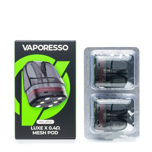 Va.poresso - Luxe X Reemplazo MESH Pod Cartuccia 5ml Relleno inferior 0.4ohm 0.6ohm 0.8ohm bobina...