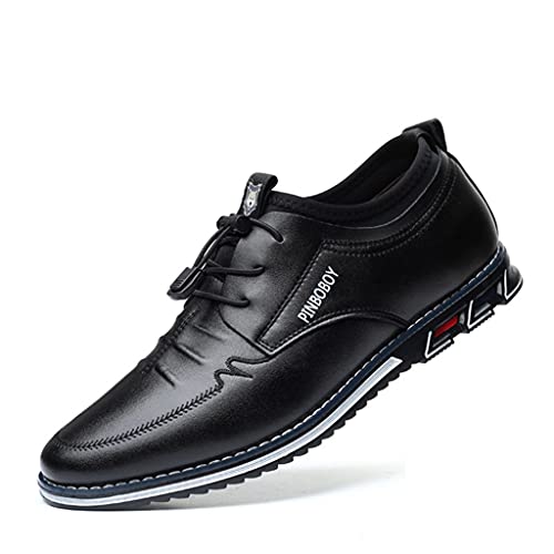 Veslesth Men Casual Luxury Sneakers Leather Loafers Comfort Walking Shoes Fashion Driving Shoes for Male Business Work Office Dress Outdoor