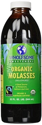 WHOLESOME SWEETENERS MOLASSES BLACKSTRAP ORG FTC, 32 OZ