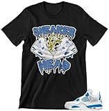 Shirt to Match Jordans Sneaker Head J4 Men's Tee, Streetwear Tshirts