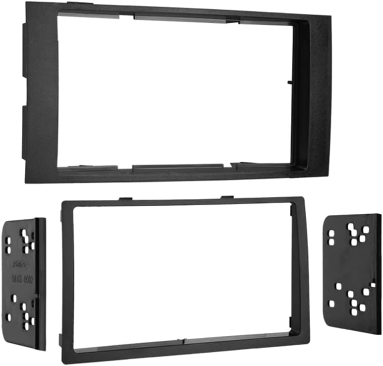 Metra 95-9009 Double DIN Installation Kit for 2004-Up VW Touareg Vehicles, Black