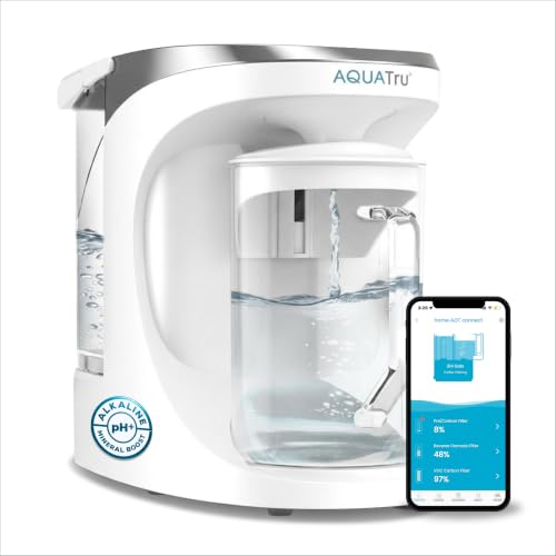 AquaTru Smart Alkaline Glass Carafe