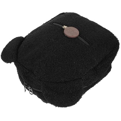 Mochila de peluche de oso para lucir un look casual y abrigado en otoño e invierno