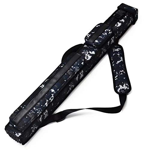 Collapsar 2X2 Pool Cue Hard Case Nylon/Leatherette Billiard Sitck Carrying Cases #TOP12