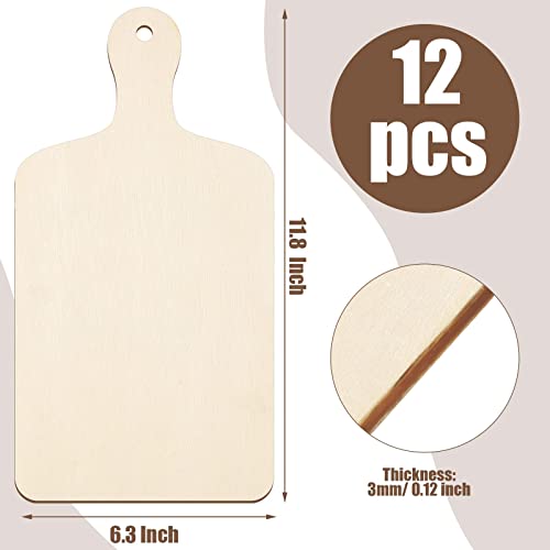 Marsui 6 Tablas de Cortar Mini de Madera 30x16 cm miniatura 2