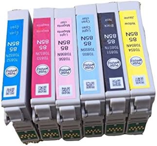 Amazon.com: 6 x Genuine Epson 85 N (Sellado de fábrica) de tinta para impresora  EPSON Stylus Photo 1390 Epson Stylus Photo T60 You Are licitación Cartuchos  Epson 1 x t0851 N 1 x