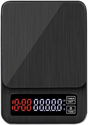 Weighing Scale Digital Electronic Scale with Timing USB Power Jewelry Food Coffee Kitchen Scale Weight Balance Tools Accurate Measurement Scales
