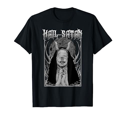 Hail Satan I Occult Satanic Baphomet T-Shirt