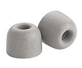 Comply Foam Premium Earphone Tips - Isolation T-500 (Platinum, 3 Pairs, Large)