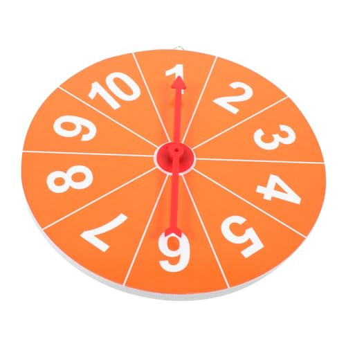 Totority Prize Wheel Game Turntable DIY Turntable for Parties Carnival Game Props Fortune Board Raffle Wheel