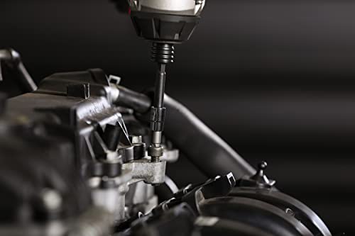 ARES 31006 – 14-Piece SAE Damaged Fastener Remover Hex Bit Socket Set – Premium Steel Bit Sockets Remove Heavily Rounded and Stripped Fasteners – Storage Case for Protection and Portability