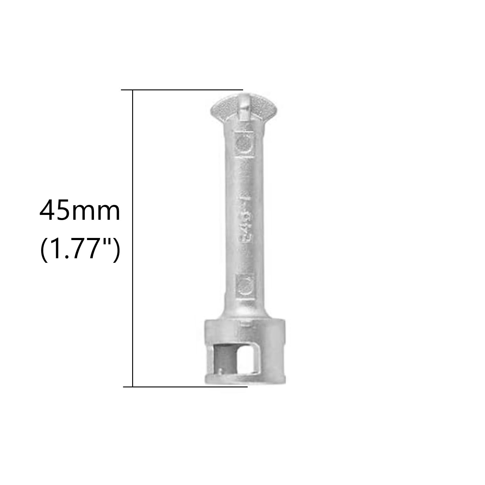 Twowinds - Cilindro Serratura Compatibile con BMW E46 Combi, Berlina, Coupé, Cabrio (1998-2005) - Porta Bloccaggio, Porta Esterna Anteriore Destra e Sinistra - 51218244050-45mm (lotto di 7 pezzi)
