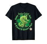 Insta-Gator Irish Ale Fight In Every Pint by 8 Pints Apparel T-Shirt
