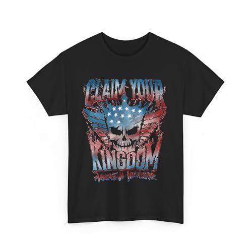 Cody Rhodes Claim Your Kingdom American Nightmare T-Shirt Unisex Wrestler Tee Unisex Gift for Wrestling Fans Sports Apparel Black