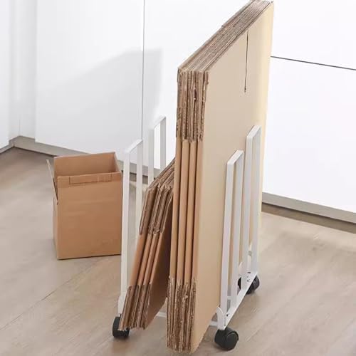 Portable Carbon Steel Storage Rack with Wheels, Floor-Standing Organizer for Home & Commercial Use, Heavy-Duty, Mobile Shelving Unit, Space-Saving Design